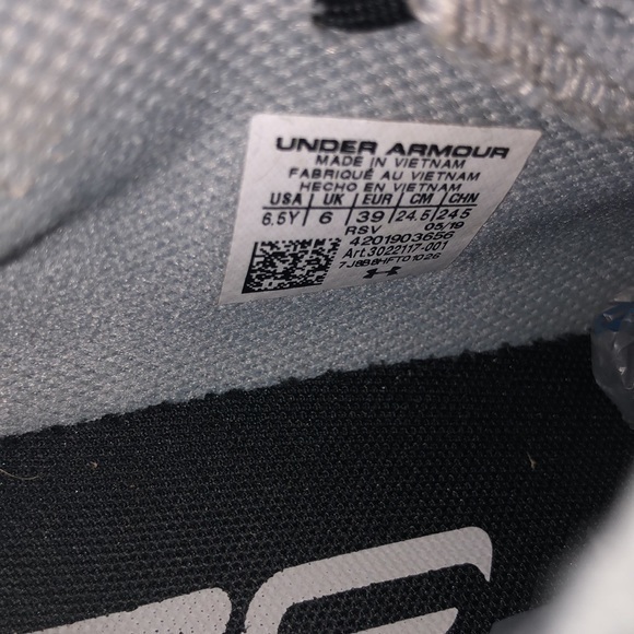 Under Armour‎ youth size 6.5Y SC 3ZER0 III Basketball shoes Stephen Curry - Picture 7 of 8